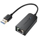 Cable Matters Plug & Play USB to Ethernet Adapter with PXE, MAC Address Clone Support (USB 3.0 to Gigabit Ethernet, Ethernet to USB, Ethernet Adapter for Laptop) Supporting 10/100/1000Mbps