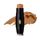 Black Radiance Color Perfect Foundation Stick with Soft Brush Applicator Duo – Buildable, Blendable Versatile Pigment-Rich Formula - Beautiful Bronze
