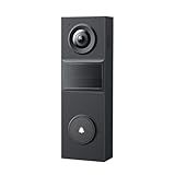 Tapo 2K Wired Smart Video Doorbell - 160° Ultra-Wide View, Person Detection, 2-Way Talk, Ring Call, Night Vision, Subscription-Free Local Storage or Optional Cloud, Compatible with Alexa, D205