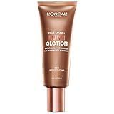 L'Oreal Paris Makeup True Match Lumi Glotion, Natural Glow Enhancer, Illuminator Highlighter, Bronzing Drops For a Sun-Kissed Glow, 904 Deep