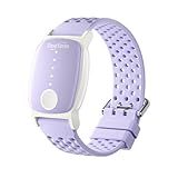 EmeTerm Explore Active FDA-Cleared Anti-Nausea Wristband Nickel-Free 5m Dive Ready Motion Sickness Relief Band Non-drowsy Drug-Free Fluoroelastomer Strap for Salt-Water Resistance (Glacier Purple)