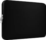 CCPK Laptop Sleeve Case 13.3" for MacBook Air 13 inch Mac Pro 14 inch M4 M3 Compatible with Hp Lenovo Dell ASUS Computer Laptop Sleeve Bag Protective Carrying Case Cover 13-14 inch Accessories, Black