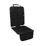 MORROLS Car Seat Protector for Child, Baby, Pets -1 Pack car seat Cover with Thick Padding- Waterproof Universal Size with Mesh Pockets (Black)