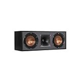 Klipsch R-52C Powerful Detailed Center Channel Home Speaker - Black
