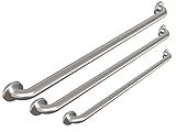 Commercial Grab Bar Bundle for Commercial Restrooms - ADA Compliance - 1.5" Diameter - 18", 36", 42" - Pack of 3