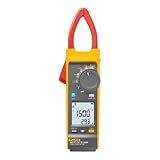 Fluke 393 FC Solar Clamp Meter, CAT III 1500 V, IP54-Rated, DC Power Measurements, Audio Polarity Indicator, Visual Continuity, Fluke Connect Software Enabled, Thin Jaw For Easy Access, Includes iFlex