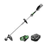 EGO POWER+ String Trimmer, Battery Powered, 15" Trimmer for Weeds and Grass with Rapid Reload, Split Shaft, Includes 56V 2.5Ah Battery and Charger - ST1502SA