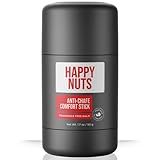 HAPPY NUTS Anti-Chafe Comfort Stick for Men: Ultimate Friction Defense & Chafing Prevention for Active Lifestyles - Perfect for Runners, Cyclists, & Active Men (1 Pack)