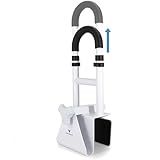 Vaunn Medical Bathtub Handle Grab Bar and Safety Rails for Seniors, Height Adjustable Tub Handles