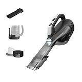 BLACK+DECKER Dustbuster Reveal Handheld Vacuum Cordless, Car Vacuum Portable Cordless, LED Light, Long Run Time, Rechargeable Lightweight Dust Buster, Includes Crevice Tool, Charging Base (HLVD320B42)