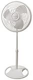 Lasko 2520 Oscillating Stand Fan,White 16 Inch