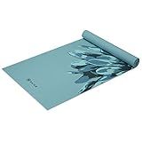 Gaiam Yoga Mat Classic Print Non Slip Exercise & Fitness Mat for All Types of Yoga, Pilates & Floor Workouts, Vibrant Flourish, 4mm