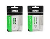 Reach Dental Floss, Waxed, Mint, 200 Yard (Pack of 2)