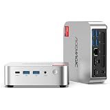 ACEMAGIC K1 Mini PC Windows 11 Pro, AMD Ryzen R2544 8GB DDR4 RAM 256 SSD M.2 3.7GHz (Beat 4300U/3500U) Mini Computers HDMI+DP1.4 Dual 4K UHD, Gigabit Ethernet Mini Desktop PC 28W for Home/Business