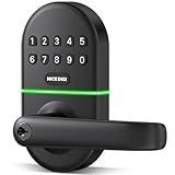 Keypad Door Lock with Handle: Keyless Entry Smart Lock for Front Door, NICE DIGI Electronic Digital Door Lock, Easy Installation