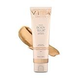 Vita Liberata Body Blur - Light, Skin Perfecting Leg & Body Makeup, Wash Off Instant Tanner, Radiant Glow & Flawless Finish, 3.38 fl oz