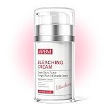 APBM Skin Lightening Cream for Intimate Area with Niacinamide, Arbutin, Tranexamic Acid and Vitamin C, Even Skin Tone for Body, Underarm, Knees, Elbows, Inner Thigh, Bikini Areas, 1.7 fl.oz