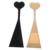 WRITWAA 2pcs Lace Thong for Women, Seamless Invisible Underwear, Breathable and Comfortable, Ideal for Tight Dresses and Special Occasions (Nude + Black, M)