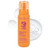 Pacifica Pineapple Curls Frizz Control Spray 4oz – Curl Refresher Mist for Curly & Wavy Hair, Hydrating Anti-Frizz Day 2 Curl Booster with Pineapple Extract & Vitamin B5 Vegan Dermatologist Tested