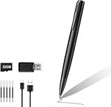 1080P Mini Camera Pen 32GB Security Cam Nanny Camera with Loop Recording for Indoor and Home, No WiFi