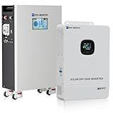 ECO-WORTHY Powermega 48V 314Ah LiFePO4 Energy Storage System with 10kW Hybrid Inverter, Active Balancing BMS, Built-in Bluetooth&WiFi, Communication Support for Home Backup, Emergency Power, Off-Grid