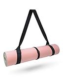 Fyroxx Yoga Mat Carrier, Premium Yoga Strap for Carrying Yoga Mats with Adjustable Hook and Loop Strap, Suitable for Carrying Most Sizes of Yoga Mats, Free Your Hands, Soft and Durable