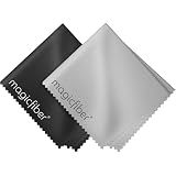 MagicFiber Microfiber Cleaning Cloth, Glasses Cleaner, Eyeglass Wipes, 2pk