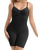 SOL LORA Bodysuit Shapewear for Women Seamless Body Shaper Tummy Control Snatched Waist Butt Lifter Sculpting Full Body Suit