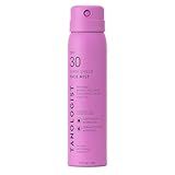 Tanologist SPF 30 Super Shield Face Mist, Broad Spectrum SPF Face Sunscreen Spray, Lightweight Non-Greasy Mist with Antioxidants, Cooling Formula, 2.5 fl. oz/73 ml Bottle