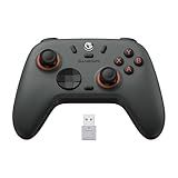 GameSir Nova Lite 2 Wireless PC Controller with Hall Effect Joysticks & Triggers, 2.4G & Wired 1000Hz Polling Rate, Remappable Buttons - Compatible with PC/Switch/Steam/Android (Grey)