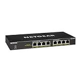 NETGEAR 8-Port PoE Gigabit Ethernet Unmanaged Network Switch (GS308PP)