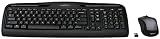 Logitech MK335 Full Size Quiet Wireless Keyboard Mouse Combo - Black/Silver