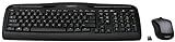 Logitech MK335 Quiet Wireless Keyboard and Mouse Combo - Black/Silver Keyboard and Mouse Combo Wireless, Ambidextrous