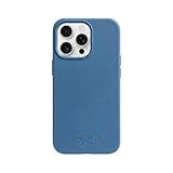 Eco by GranolaGear - Eco-Friendly Phone Case for iPhone 16 Pro - Biodegradable, Compostable, Plastic-Free, Made from Plants - Pacific Blue