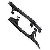 Upper Headlight Gasket Cover Strip Set (L+R), Qiilu Pair Of Upper Headlight Gaskets Sealing Strip 63117174517 Fit For 3 Series E92/E93 2005-2010