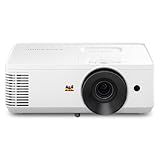 ViewSonic PA503HD 4000 Lumens High Brightness Projector with 1.1x Optical Zoom, USB, and HDMI inputs for Home and Office