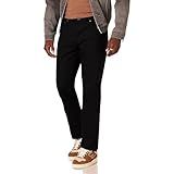 Amazon Essentials Men's Slim-Fit Jeans, Black, 34W x 32L