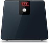 GE Bathroom Scale for Body Weight, Digital Weight Scales 500lb Heavy Duty Measuring Device for People Accurate BMI Weighing Machine with Bluetooth, Black