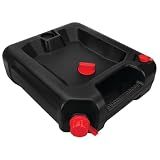 Performance Tool W4077 16-Quart Automotive Oil Drain Container, Black