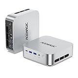 ACEMAGICIAN M1 Mini PC AMD Ryzen 7 7735HS 24GB LPDDR5 512GB PCIe SSD Mini Computers(8C/16T, up to 4.75GHz), Windows 11 Pro Radeon 680M 4K Triple Display Desktop Computer 3.2Type-C/LAN 2.5G/BT5.2/WiFi6