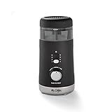 Mr. Coffee Automatic Coffee Grinder with 5 Presets, 12 Cup Capacity, Black – Ideal for Home Use and Espresso Lovers