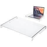 UKCOCO 15.6inch Laptop Keyboard Covers Acrylic Keyboard Cover Cat Laptop KeyboardProtector Transparent Protector for Desktop