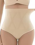 KAWERI Shapewear for Women Tummy Control Seamless Underwear Panties High Waist Body Shaper Cotton Spanks Girdle Under Dress