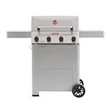 Monument Grills 4 Burner Propane Gas Grill with Advanced Broil Zone, Stainless Steel Outdoor Mesa 2 Barbecue Grill, Foldable Side Shelves, 500°F in 5 Mins, Fast Assembly, Mesa II 410FBZ