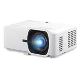 ViewSonic LS711HD 4200 Lumens 1080p Laster Projector with 0.49 Short Throw Ratio, HV Keystone, 4 Corner Adjustment, 360 Degrees Projection for Home and Office