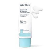 WishCare 5% Niacinamide Oil Balance Fluid Sunscreen SPF 50 PA++++ - Lightweight Matte Sunscreen SPF 50 for Oily Skin & No White Cast 50g