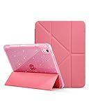 CoBak Case for iPad (A16) 11th Generation 11 Inch 2025, iPad 10th Generation 10.9 Inch 2022 - Protective Cover with Multi-Angle Includes Portrait Stand, Pencil Holder and Auto Wake/Sleep, Pink