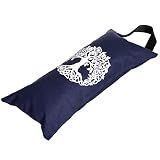 Yogalatest Yoga Sand Bag, Cotton Unfilled for Yogas, Weights and Resistance Training, Portable Fillable Weightlifting Sandbag, Tree lof life print - Galaxy Blue