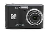 Kodak PIXPRO FZ45 Digital Camera, 16MP Point & Shoot with 4X Optical Zoom, 27mm Wide Angle, 2.7 Inch LCD, 1080p Video, Black