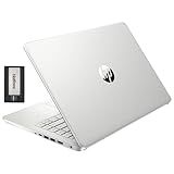 HP Stream 14" HD BrightView Laptop, Intel Celeron N4120, 16GB RAM, 416GB Storage (128GB eMMC + 288GB Docking Station Set), Intel UHD Graphics, 720p Camera, Wi-Fi, 1 Year Office 365, Win 11 S, Silver